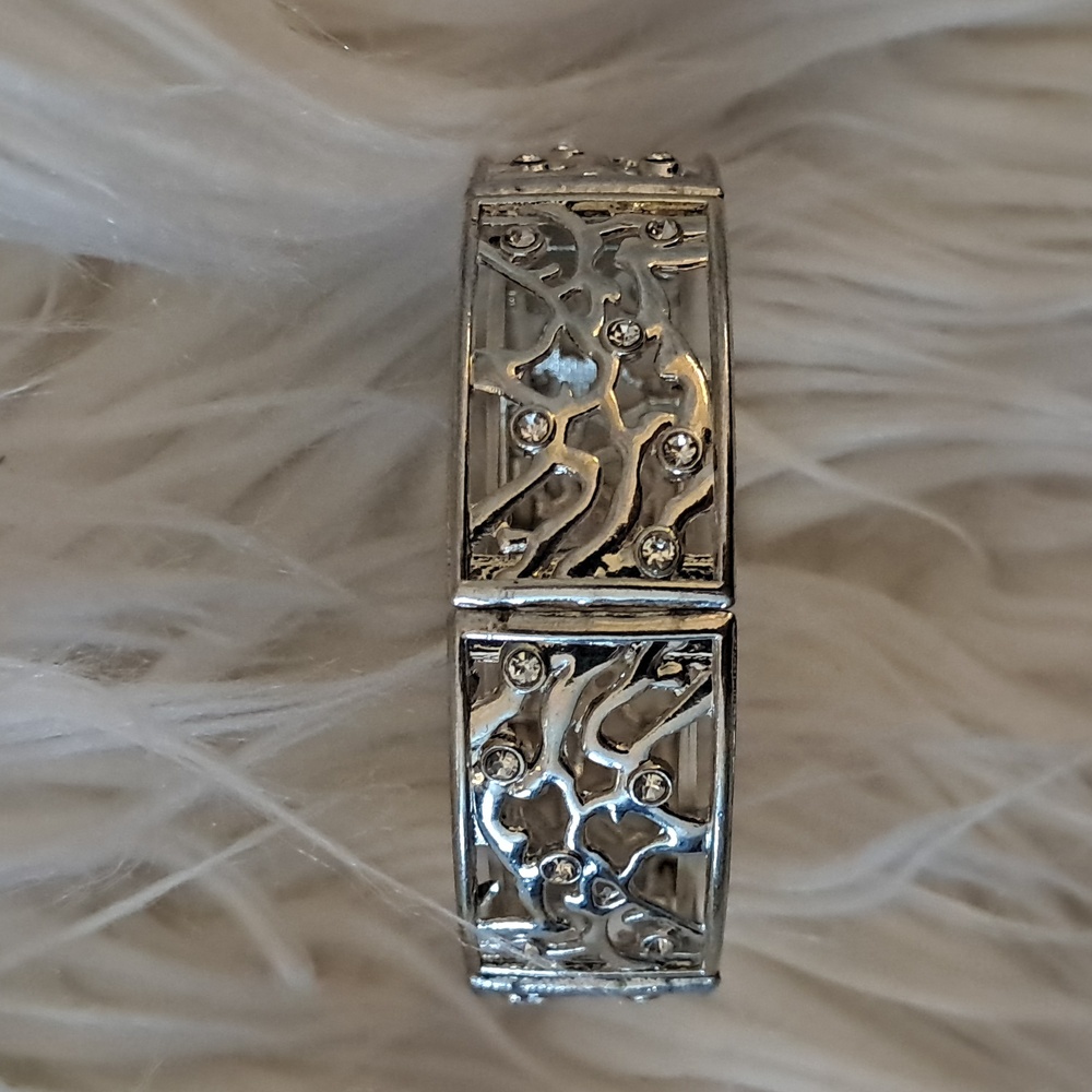 Silver Stretch Bracelet